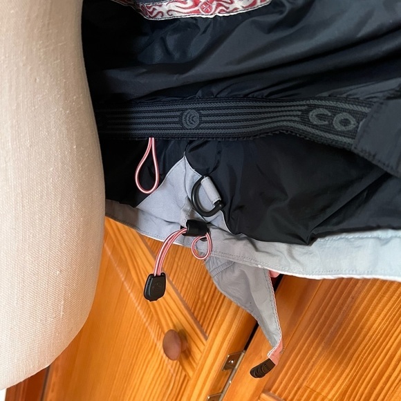 Columbia Small Ski Jacket Coat Pink Gray Winter - Picture 6 of 14